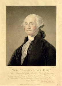 Portrait of George Washington (engraved by William Nutter, pub. by Robert Cribb, 1798)